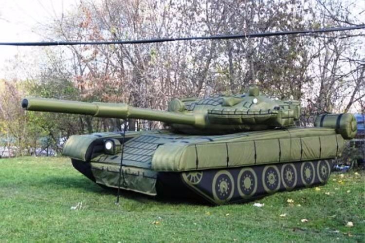 甘肃军用充气坦克